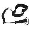 Yechiry Surf Leash, 10 ft, 7 mm, High-Strength Adjustable TPU with Two Anti-Erosion Steel Joints, Ideal for Small to Medium Waves (Black) view 2
