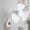 Nujuehy Plug Fan Kit - Socket Adapter with Fan for Cooling view 2