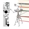 Skeleton Doll with Accessories and Detailed Keepsake view 1