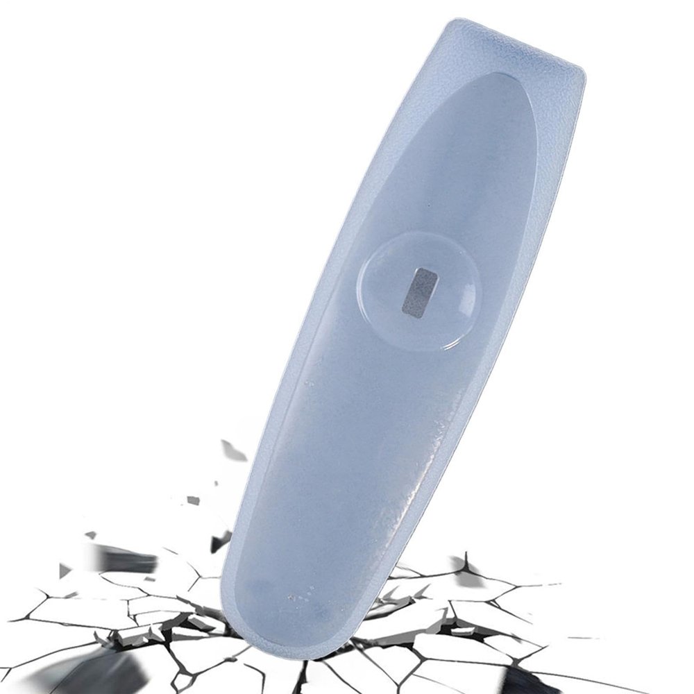 Remote Control Cover, Transparent, Non-Slip, Shock-Absorbing, Silicone Case for Remote