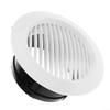 Round ABS Ventilation Grille with Removable Louver Cover, 125 mm view 1