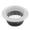 Round ABS Ventilation Grille with Removable Louver Cover, 125 mm view 2