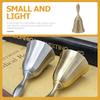 Gold Zinc Alloy Handbell with Clear Sound view 3