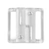 maDDma 4 Fashionable Bikini Closures 25mm Plastic Lingerie Hook view 2
