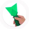 Drywall Inside Corner Trowel, 10-Pack, Green view 4