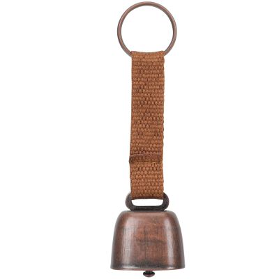 VILLCASE Vintage Copper Hiking Bell for Outdoor Trails