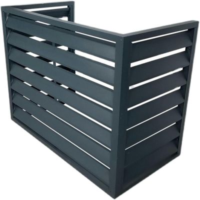 KHLMSRXJ Mini-Split AC and Heat Pump Cover, Aluminum Outdoor Unit Cover