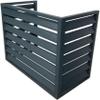 KHLMSRXJ Mini-Split AC and Heat Pump Cover, Aluminum Outdoor Unit Cover view 1