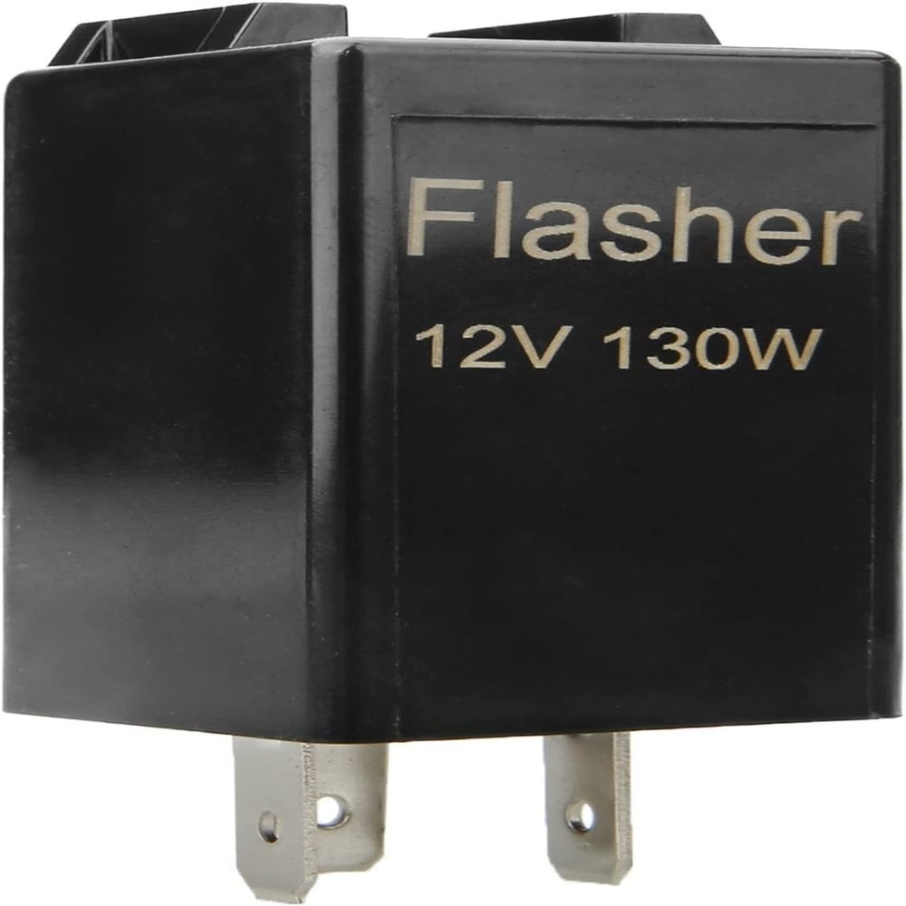 GJZIFGFWQ 12V 3-Pin Flasher Relay for Car and Motorcycle LED Turn Signals