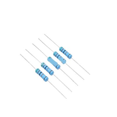 100-Piece 3 W Metal Film Resistor Set, 1% Tolerance, 5-Band, 0.1 Ω–1 MΩ