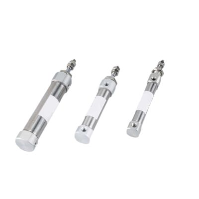 Double-Acting Compact Cylinder, CDJ2B Type, Single Rod, 10 mm/12 mm/16 mm Bore, 20 mm/25 mm/30 mm/200 mm Stroke (Stroke 100 mm, CDJ2B12)