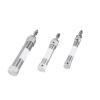 Double-Acting Compact Cylinder, CDJ2B Type, Single Rod, 10 mm/12 mm/16 mm Bore, 20 mm/25 mm/30 mm/200 mm Stroke (Stroke 100 mm, CDJ2B12) view 1