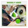 Green Diamond Rock Slab Grinding and Polishing Discs, 75 mm, 4-Pack, for Angle Grinders and Porcelain view 4