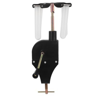 Luxshiny Manual Hand-Crank Centrifuge, Black, Compact Benchtop Centrifuge for Test Tubes and Samples in Schools and Laboratories