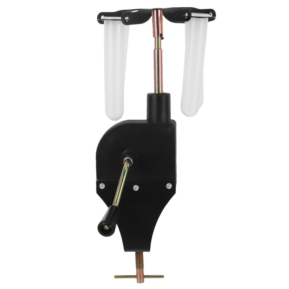 Luxshiny Manual Hand-Crank Centrifuge, Black, Compact Benchtop Centrifuge for Test Tubes and Samples in Schools and Laboratories