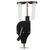 Luxshiny Manual Hand-Crank Centrifuge, Black, Compact Benchtop Centrifuge for Test Tubes and Samples in Schools and Laboratories view 1
