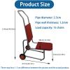 Banquet Chair Cart for Easy Transport and Storage, Stackable Chair Dolly with Frame for Commercial Use view 2