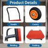 Banquet Chair Cart for Easy Transport and Storage, Stackable Chair Dolly with Frame for Commercial Use view 3