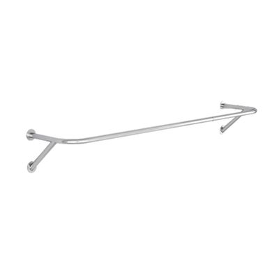 Stainless Steel Wall-Mounted Clothing Rack