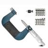0–100 mm Outside Micrometer, Threaded-Screw Design, CE-Certified view 1