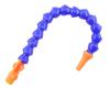 Threaded Coolant Pipe, Flexible Coolant Pipe and Nozzle, 1/8–3/4 in External Thread, 300 mm, Multicolor, for CNC Machines (Valve-G1/2-Round, 3PCS-300MM) view 1