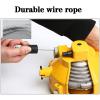 Spring Balancer Tool with Hook and Wire Rope, 3 m Retractable Self-Locking Mechanism, 1–15 kg Capacity view 4
