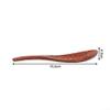 Two-Piece Fish-Shaped Wooden Rice Paddle Set view 4