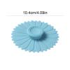 Silicone Cup Lids - Blue/Green/Purple view 4