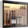 Wall-Mounted Kitchen Display Cabinet with Door, Space-Saving Modern Design for Dining Room view 1