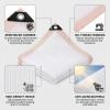 White 50% Shade Net with Eyelets, UV-Resistant, 2.5 x 5.5 m view 3