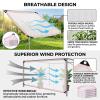 White 50% Shade Net with Eyelets, UV-Resistant, 2.5 x 5.5 m view 4
