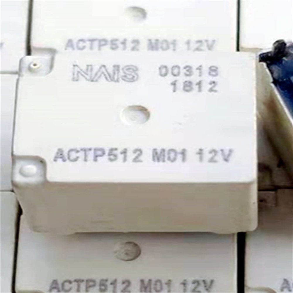 CZVJUKBYP 2-Piece ACTP512 M01 12 V 10-Pin 12 VDC Relay