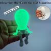LED Bulb Figurine - Posable Man Toy view 3