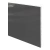 Square Clear Acrylic Sheets, Rigid PVC Sheet, Gray, Various Sizes, 8 mm Thick (200 mm x 200 mm) view 1