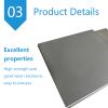 Square Clear Acrylic Sheets, Rigid PVC Sheet, Gray, Various Sizes, 8 mm Thick (200 mm x 200 mm) view 4