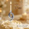 Reusable Stainless Steel Number Cake Holders view 4