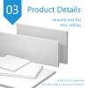 Foam PVC Sheets, Rigid PVC Sheet, White, 100 mm x 150, Thickness 330 (12 mm) view 4
