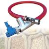 Zayuzo 2 m Electric Grain Auger Conveyor, 1500 W Portable Screw Conveyor with Stainless Steel Inlet, 100–200 kg/min, Low-Noise Conveyor for Grain, Cement, Sand and More view 1
