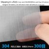 Woven 304 Stainless Steel Wire Mesh, 50 x 100 cm, 4 Mesh, 5.5 mm view 2