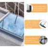 Roof Hatch Skylight with Reinforced Glass, Sun Protection Film, and Gloves view 3