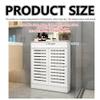 Breathable Radiator Cover with Doors and Shelves view 3