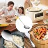 Large Serving Spoon Set - Stainless Steel view 4