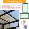 Roof Hatch, Manual Ventilation Window with Aluminum Frame and Double-Glazed Insulating Glass for Attics, Basements, Sunrooms, and Sheds view 4