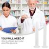 JEWEDECO Plastic Graduated Cylinders, 2-Pack view 3