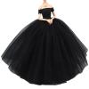 Oxxggkao Elegant Puff-Sleeve Dress for 6-Inch Dolls view 1