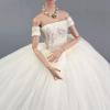 Oxxggkao Elegant Puff-Sleeve Dress for 6-Inch Dolls view 3
