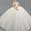 Oxxggkao Elegant Puff-Sleeve Dress for 6-Inch Dolls view 4