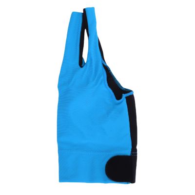 LIZEALUCKY Professional Breathable Non-Slip Pool Glove for Right-Handed Players, Blue