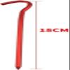 ADTUIUG Tent Stakes, 4-Piece Aluminum Alloy Camping Pegs, Red view 4
