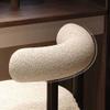 Makeup Chair for Bedroom, Stylish Stool for Manicures and Vanity Tables view 3